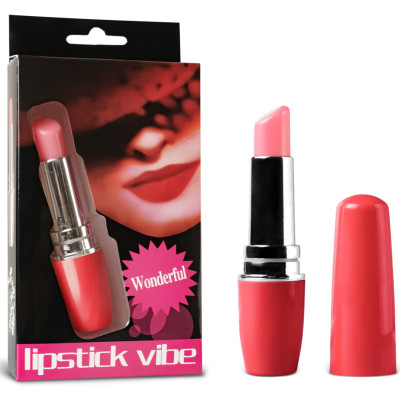 Lipstick vibrator Red 9 cm