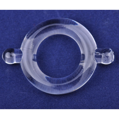 CLEAR fully stretchable cock ring Ø 2.2 cm