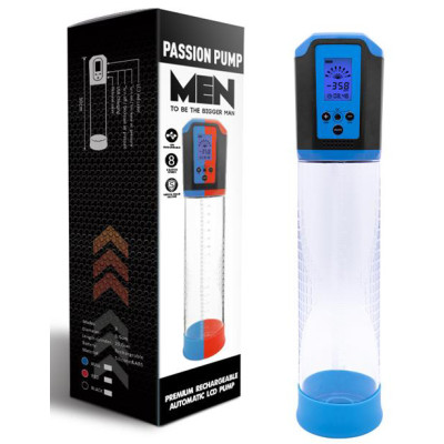 Passion Pump Men LCD electric penis pump 30 cm