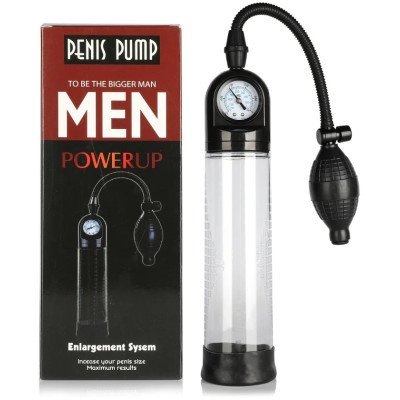 Beginner's Penis Pump with pressure gauge controller 26 cm