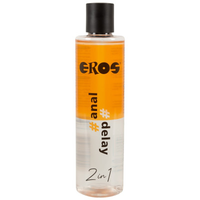 EROS 2 in 1 anal & delay water based lubricant 100 ml