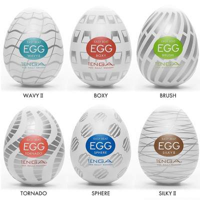 Tenga Egg Masturbator 6 styles Pack Serie 3