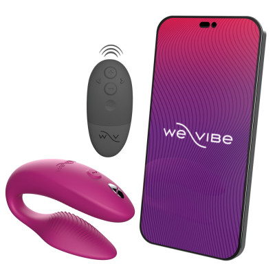 We Vibe Sync 2 C-shaped couple's vibrator Pink