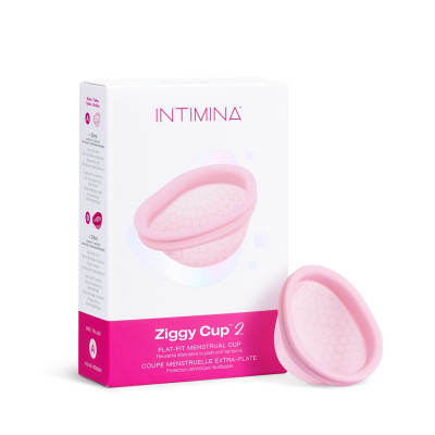 Менструальная чаша Intimina Ziggy Cup 2 Ultra-Thin Flat-Fit Reusable Menstrual Disc