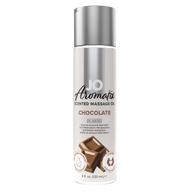 System Jo Aromatix scented massage oil chocolate 120 ml