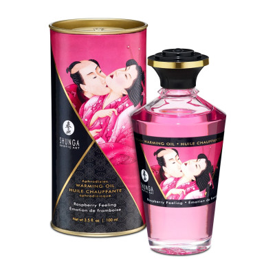 Shunga Intimate Kisses Aphrodisiac Oil Raspberry 100ml