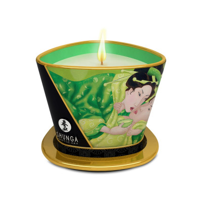 Κερί Μασάζ Shunga Πράσινο Τσαί 170ml