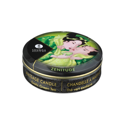 Shunga Massage Candle Exotic Green Tea 30ml