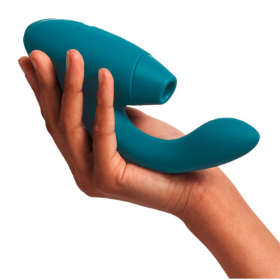 Womanizer Duo 2 Clitoral and G-Spot Stimulator Green