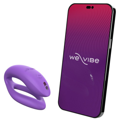 We Vibe Sync O C shaped Couples Vibrator Purple