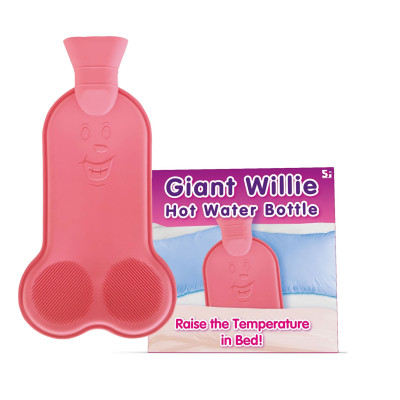 Pink Willy Hot Water Bottle