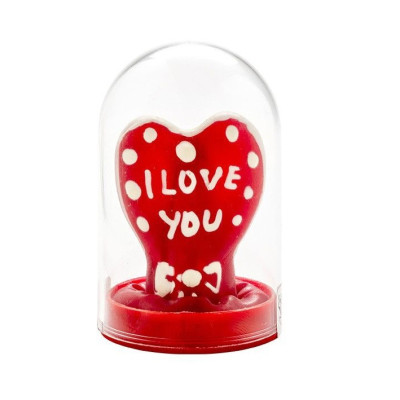 H72 Heart I Love You Fun condom