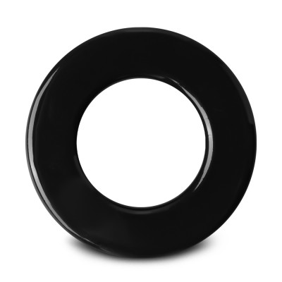 Smooth Stretchy Cock Ring 4.3 cm BLACK