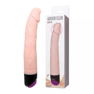 Adour club curved penis dildo vibrator 23 cm