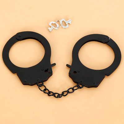 NAUGHTY TOYS Black pladed heavy use handcuffs 
