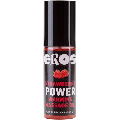 Eros Strawberry Power Warming Massage Oil 100 ml