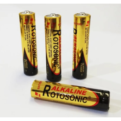 Συσκευασία 4 Αλκαλικών μπαταριών LR03 Rotosonic