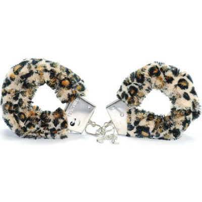 Naughty Toys furry handcuffs Leopard