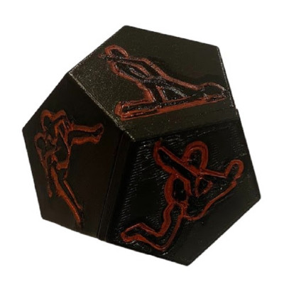 Kama Sutra sex dice Red Figures