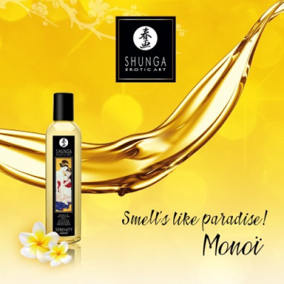 Shunga Serenity Monoi Massage Oil 250ml