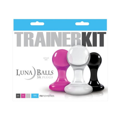 Luna Balls Trainer Kit set of 3 Butt Plugs