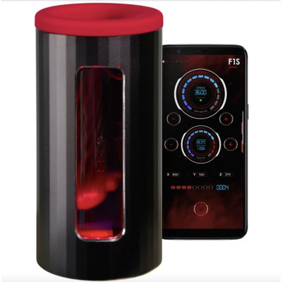 Интерактивный мастурбатор LELO F1s V3 XL, красный