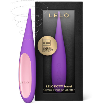 LELO DOT Travel Clitoral Vibrator Purple