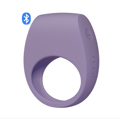 Lelo Tor 3 App Controlled Vibrating Penis Ring Purple