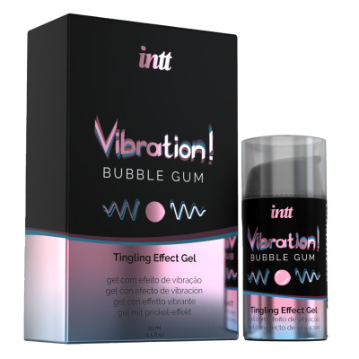 INTT Tingling Effect Gel Vibration Bubble Gum 15 ml