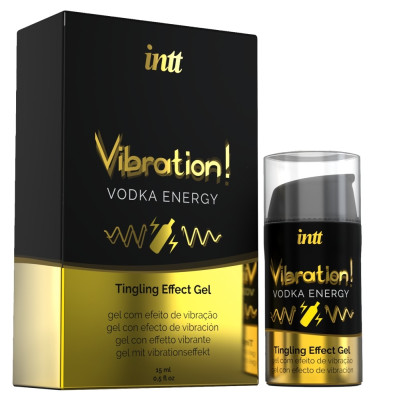 INTT Tingling Effect Gel Vibration VODKA ENERGY DRINK 15 ml