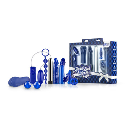 LOVEBOXXX Starter Kit Touch and Feel Blue