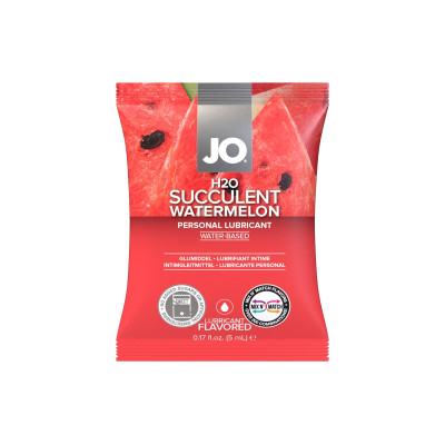 System Jo Succulent Watermelon Water Based Lube 5 ml sachet