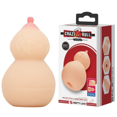 CRAZY BULL CALABASH Breast-shaped male stroker