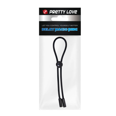 PRETTY LOVE Delay Magic Adjustable silicone Cock Ring