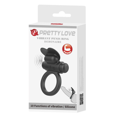 PRETTY LOVE DEBONAIRE vibrating silicone ring