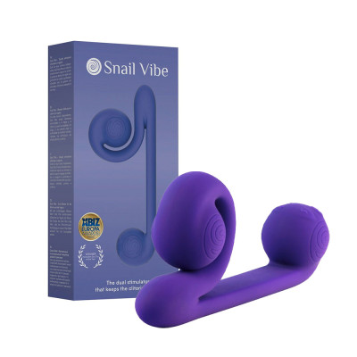 Snail Vibe Dual Stimulator PURPLE