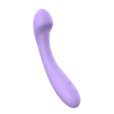 Sensual Curve G-spot and Anal silicone vibrator 19 cm