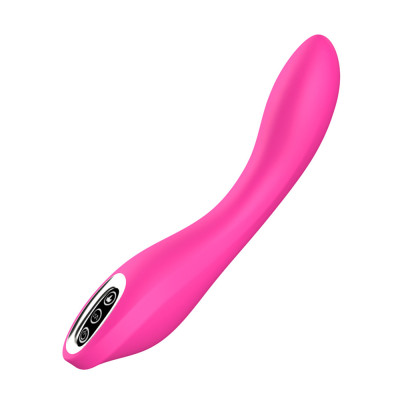 PINK CANDY Anal and G-spot classic vibrator 21 cm