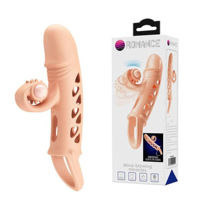 BAILE ROMANCE Snail type vibrating penis sleeve