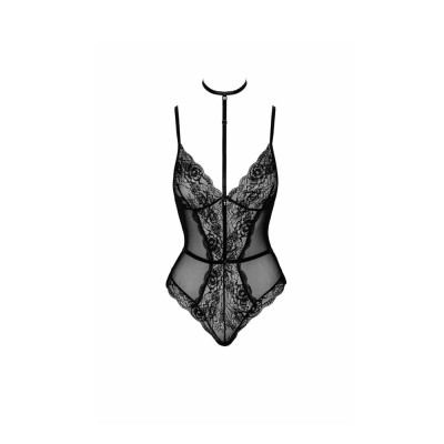 Noir Handmade First Kiss Bodysuit Black