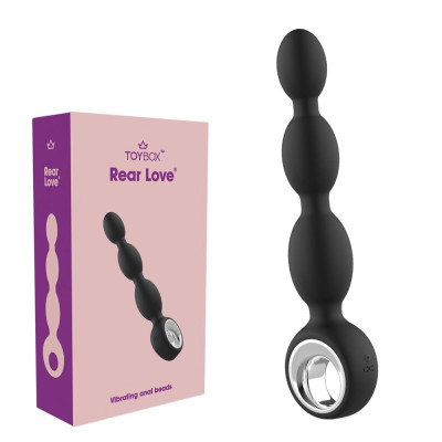 TOYBOX REAR LOVE Flexible beaded anal vibrator