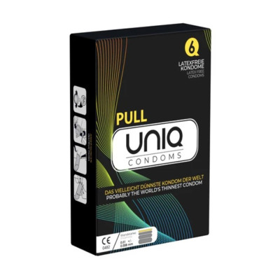 Uniq Pull 6 презервативов без латекса