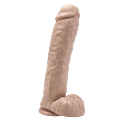 Light Skin Cock 28 cm with Balls and suction cup