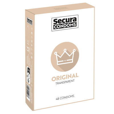 Secura Original 48 презервативов