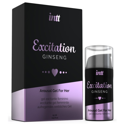 INTT Excitation Ginseng Возбуждающий гель для нее 15 мл