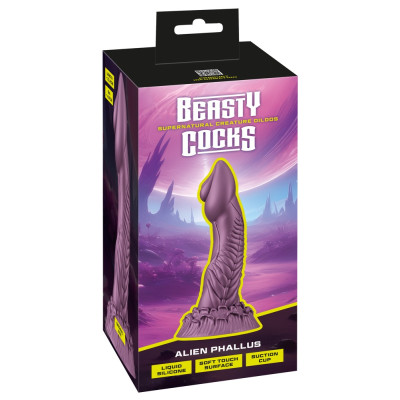 Beasty Cocks Alien Predator Phallus silicone dildo