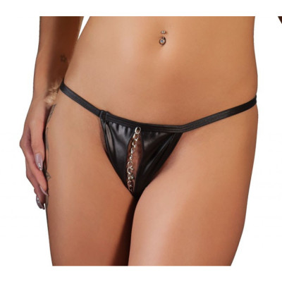 Seductive Crotchless String with Chain