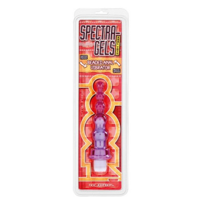 Spectra Gel Beaded Anal Waterproof Vibrator by Doc Johnson