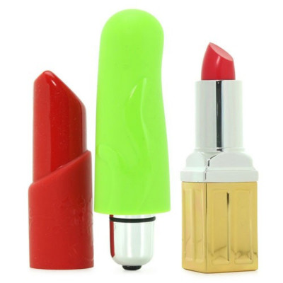 Joystick Ladylike Micro Vibe Set in Red and Green
