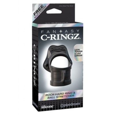 Fantasy C-ringz Rock-Hard Ring and Ball Stretcher